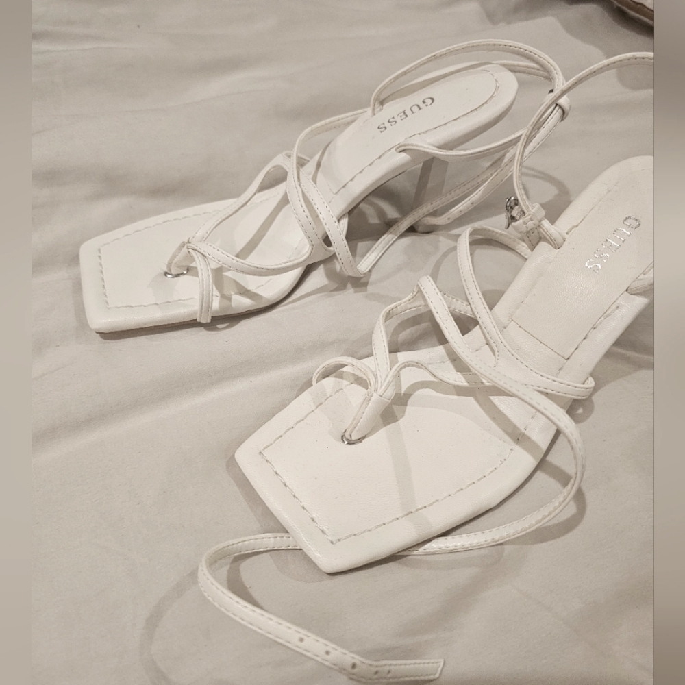Guess strap heels